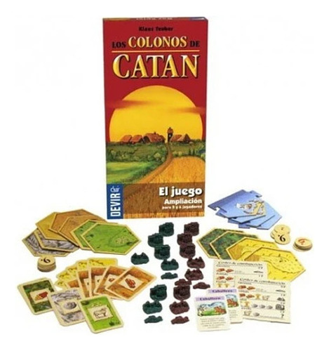 Juego Catan 5-6 Jugadores Ampliacion Español -  Devir