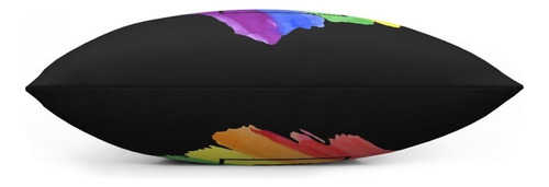 Almohada Orgullo Lgtb Pride En Terciopelo Cojin Con Relleno