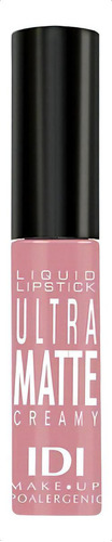 Labial Líquido Ultra Matte Creamy Hipoalergénico Idi Make Up