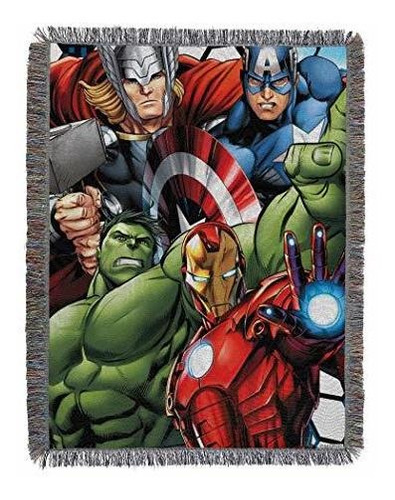 Manta Estampada Northwest Avengers, 48  X 60 