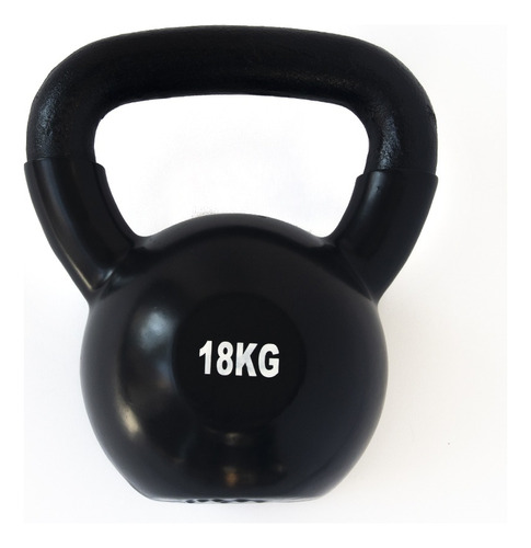 Pesa Rusa Kettlebell 18kg Fundicion Engomada Gimnasio