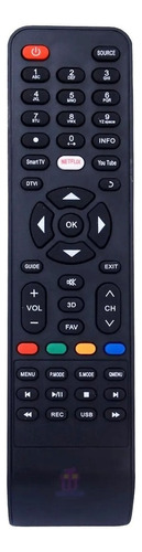 Controle Remoto Tv Philco Smart Youtube Netflix Max7094