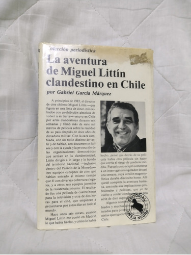 Libro La Aventura De Miguel Littin Clandestino En Chile