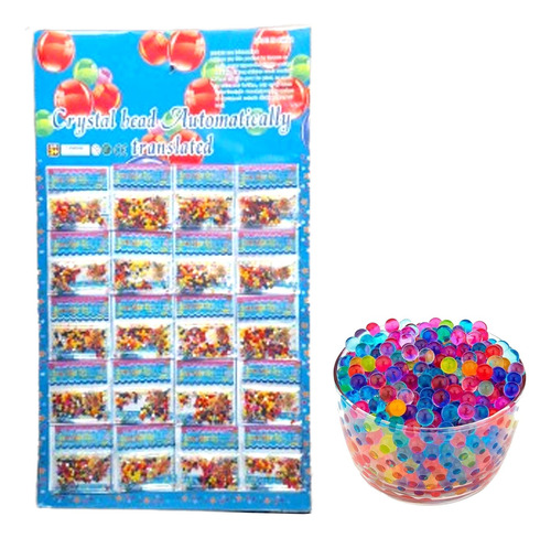 Bolitas Hidrogel Crecen En El Agua Para Deco Y Plantas