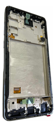Sjpm Frontal Tela Display Aro A72 A725 Amoled Borda