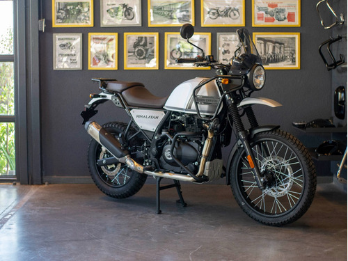Imagen 3 de 25 de Royal Enfield Himalayan Bs6 Mirage Silver Entrega Inmediata