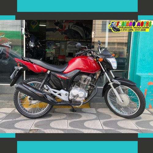 Honda Cg 160 Start 2017 Vermelha Novíssima!!!