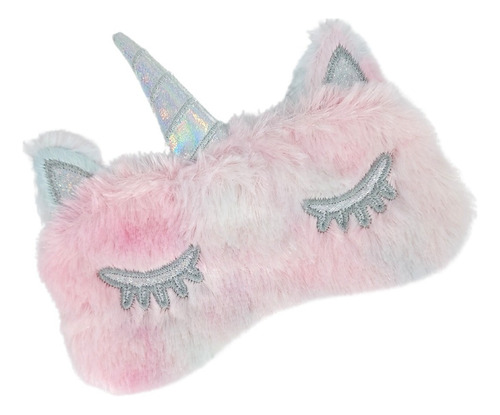 Antifaz Infantil Para Dormir Diseño Unicornio De Felpa