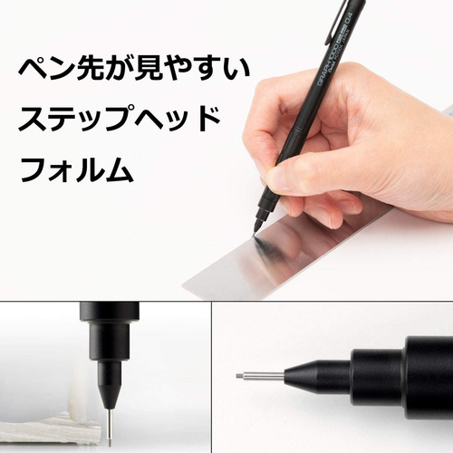 Pluma De Grafito Para Profesionales En Color Negro