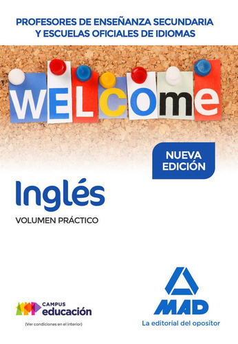 Libro Cuerpo Profesores Eso Ingles Welcome Vol Practico 2...