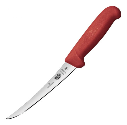 Cuchillo Deshuesador Victorinox® Curvo Flex Colores, 15cm Color Rojo