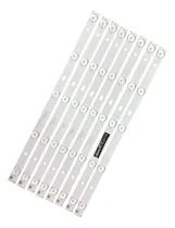 Comprar Kit 8 Barras De Leds Ph40r86dsgw Ph40r86 Versão 6v Cu002F Nf!!
