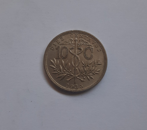 Moneda De 10 Centavos Año 1935