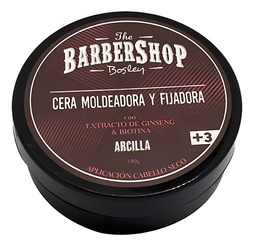 Cera Barbershop Mate Texturizante Cabello Arcilla Extracto