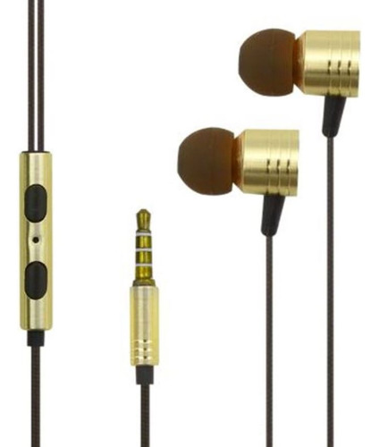 Audifonos In Ear Con Microfono Y Control De Volumen