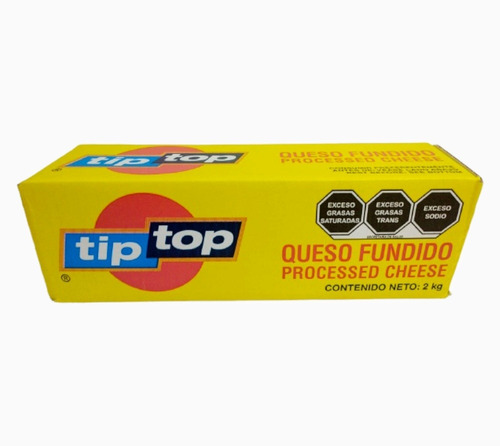 Queso Tip Top 2kg Queso De Holanda Barra De Queso Tiptop