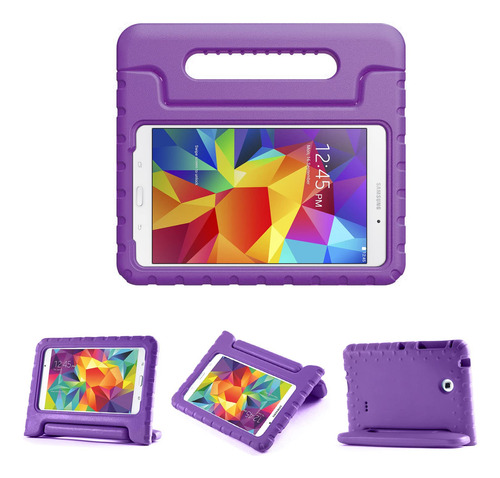 Funda Para Samsung Galaxy Tab Lanzado Prueba Golpe Niño Asa