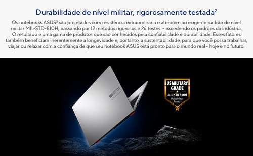 Notebook Asus Vivobook Go E1504GA Intel Core I3 N305 4Gb Ram 256Gb Ssd Linux Keepos Tela 15,6 Fhd Silver - Nj447 - Excelente (Recondicionado)