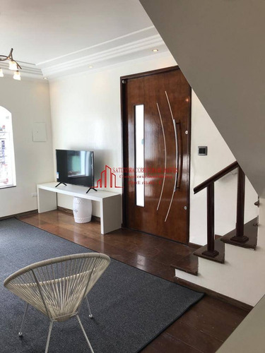 Imagem 5 de 15 de Sobrado Mobiliado E Decorado Jardim Marek 3 Dorm - Venda - 1519