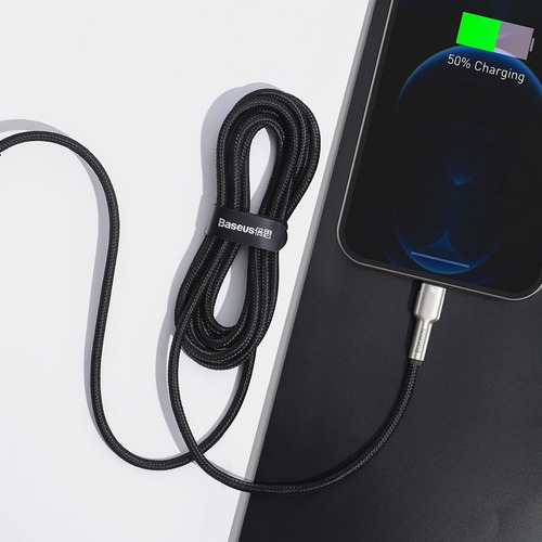Imagen 7 de 7 de Cable Para iPhone Baseus Tipo C Carga Rapida 20w 200cm