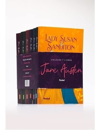 Coleção 7 Livros | Grandes Clássicos De Jane Austen, De Jane Austen., Vol. 1 Ao 7. Editora Penkal, Capa Mole Em Português, 2021