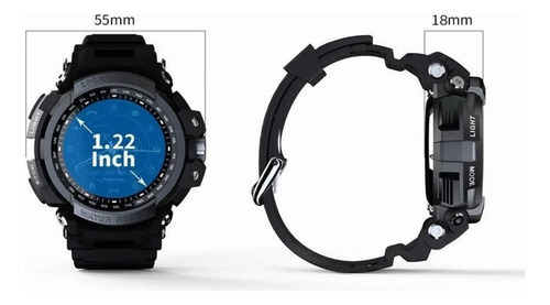 Reloj Inteligente Mk28 De 1,14 Pulgadas Pantalla 5 Atm Anti-