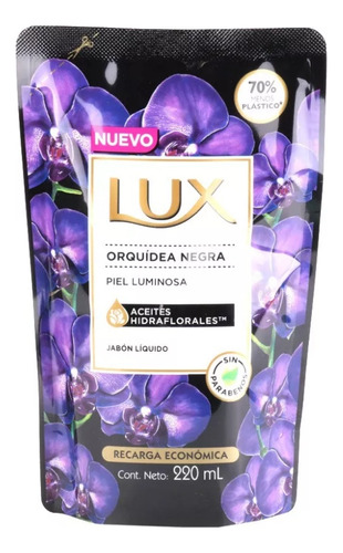 Jabón De Manos Lux Orquideas 