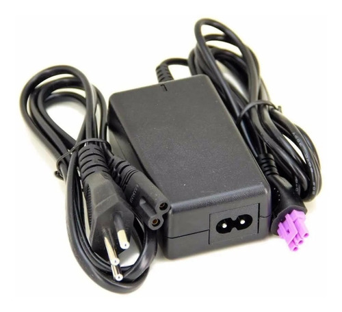 Fonte Para Impressora Hp 2546 Deskjet 22v Plug Roxo