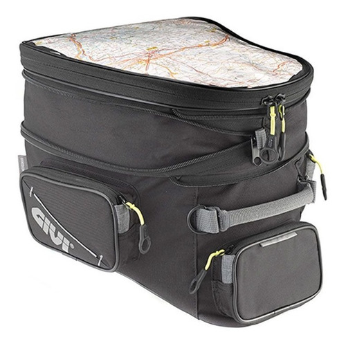 Imagen 2 de 5 de Maletero Givi Tanklock Tank Bag 25 Lts Expandible Ea118