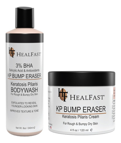 Healfast Kp Bump Eraser Body Wash And Cream Set - Suaviza La