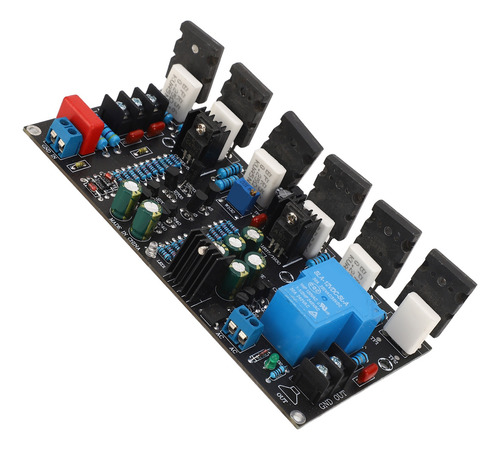 Placa Amplificadora De Potência Traseira De 300w De Canal Ún