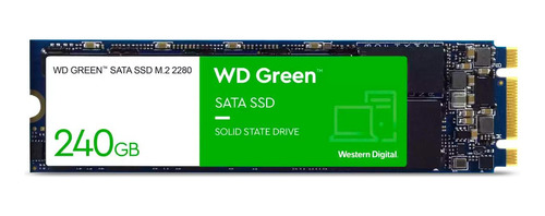 Unidad De Estado Sólido 2.5 PuLG Wd Ssd Green 240 Gb