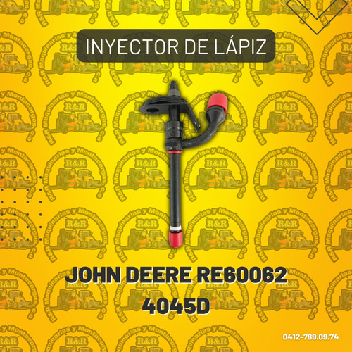 Inyector De Lápiz John Deere Re60062 4045d