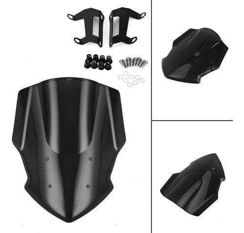 Parabrisa Windshield Para Yamaha Mt-07 2018-2020 Black