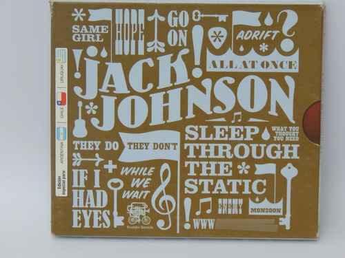 Jack Johnson Sleep Through The Static Promocional Difusion