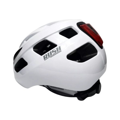 Casco Bicicleta Rush Urban Con Luz Incluida - Gkmotos.uy