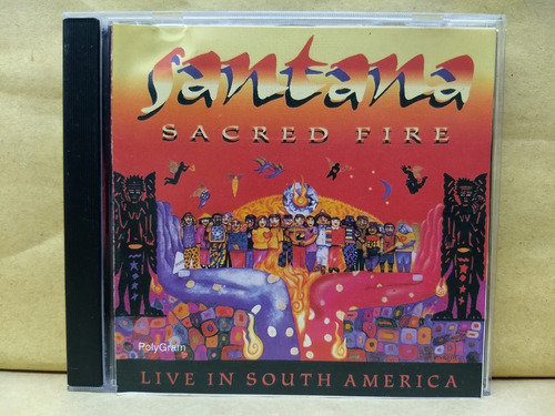 Santana - Sacred Fire - Live In South America Cd Como Nuevo