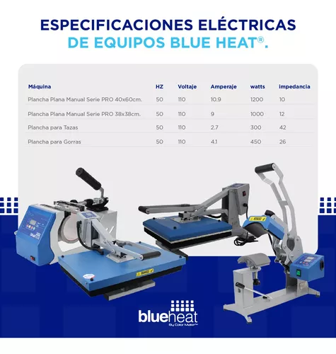 Prensa para Sublimar Tazas de Blue Heat: La Herramienta Esencial