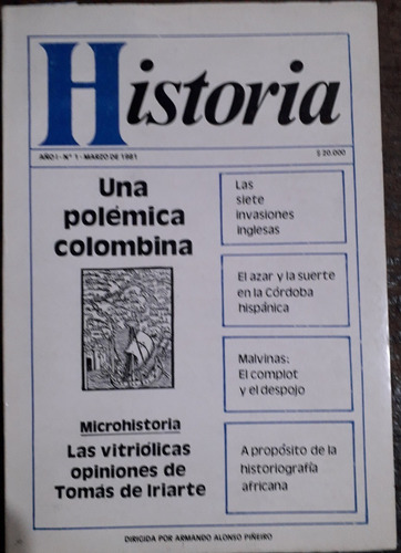 1799.historia - Revista -  Año 1, N° 1