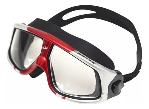 Oculos De Natação Triathlon Mar Piscina Hammerhead Vermelho