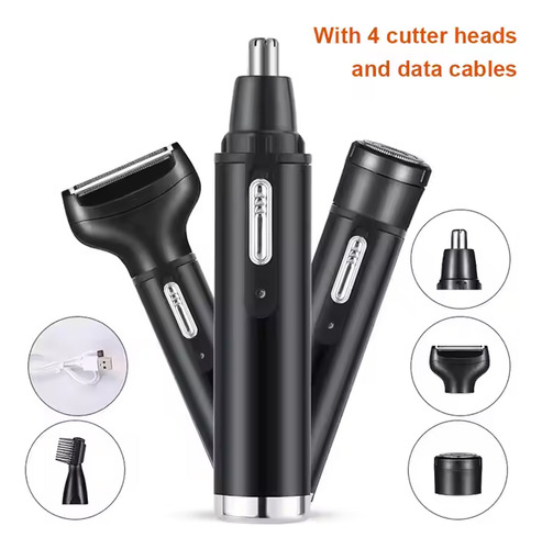 Nose Trimmer Máquina Profissional De Pelos