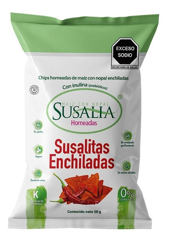 Susalitas Enchiladas 51g Caja 12 Pzs.