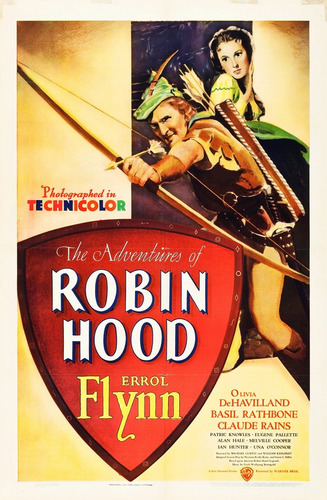 Dvd The Adventures Of Robin Hood |las Aventuras De Rh (1938)