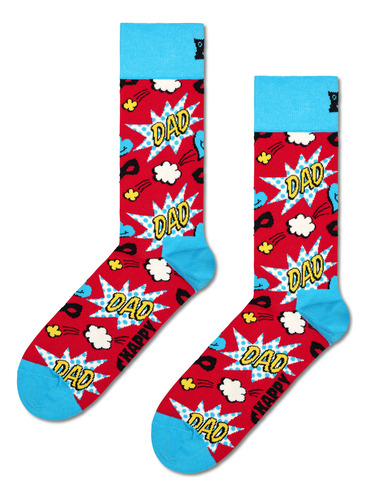 Calcetines Largos Happy Socks Super Dad 3 Pares