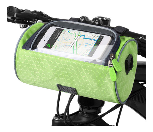 Bolsa Impermeable Para Manillar De Bicicleta, Bolsa Fronta