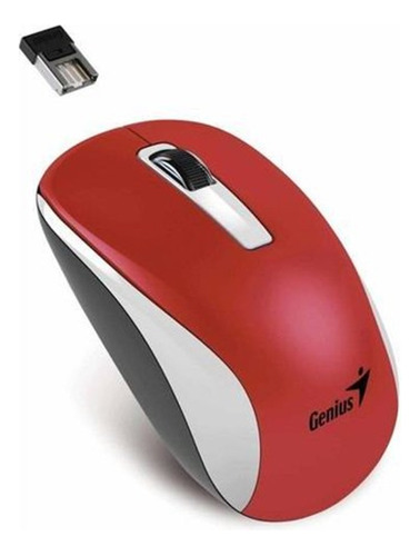 Mouse Inalambrico Genius Nx-7010 Rojo