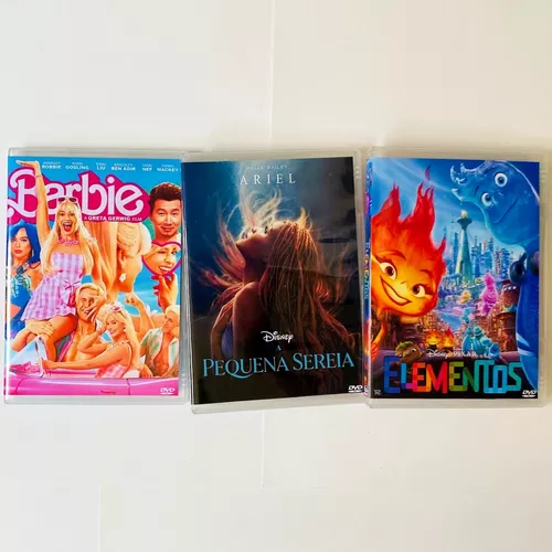 Coleção Barbie Sereias - Box com 4 DVDs - Novo Lacrado