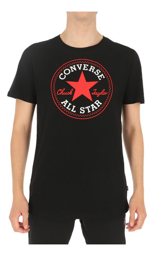 Polera Converse All Star Hombre Black