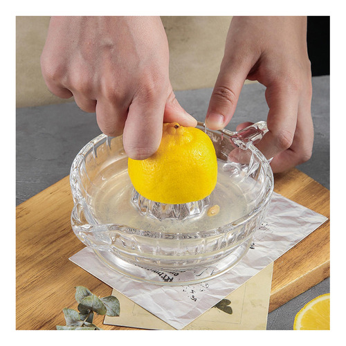 Exprimidor De Vidrio Profesional Con Extractor De Jugo De