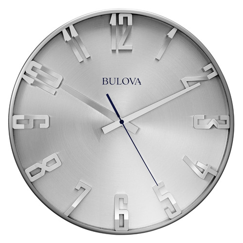 Reloj De Pared Director Bulova 15.75 Diam C4846